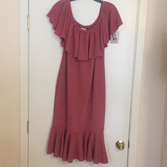2XL LuLaRoe Cici Dress DD22 1558 - Picture 2 of 5